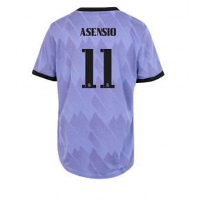 Real Madrid Marco Asensio #11 kläder Kvinnor 2022-23 Bortatröja Kortärmad